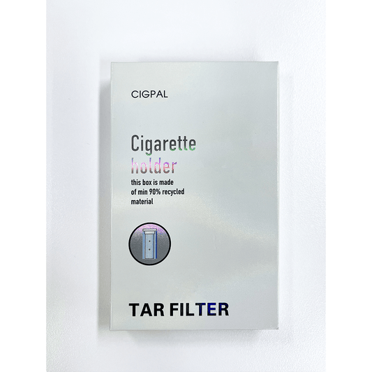 CIGPAL Disposable Cigarette Filters Three-Layer Microporous Multi-Filtering to Reduce Tar and Smoke Stains (8 Per Pack) Elegant and Stylish Design, Suitable for Regular and King Size of Cigarettes